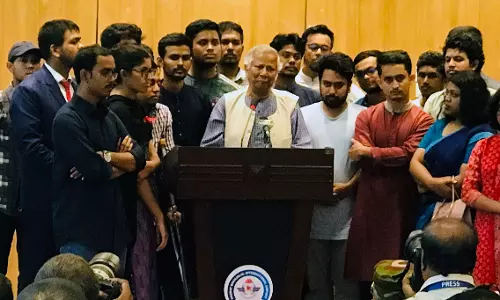 Nobel laureate Yunus arrives in Bangladesh to take over as interim leader