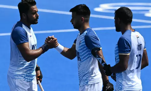 India claim second successive hockey bronze in Olympics; beat Spain 2-1 in playoff