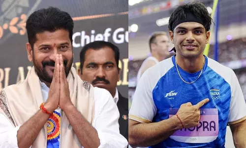 Pride of country: CM Revanth Reddy congratulates Neeraj Chopra on Olympic Silver