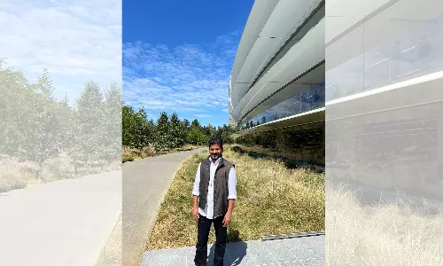 Confident of positive outcomes: CM Revanth after visiting Apple Park