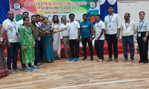 RCI Hyderabad Wins DRDO Central Zone Table Tennis Tournament