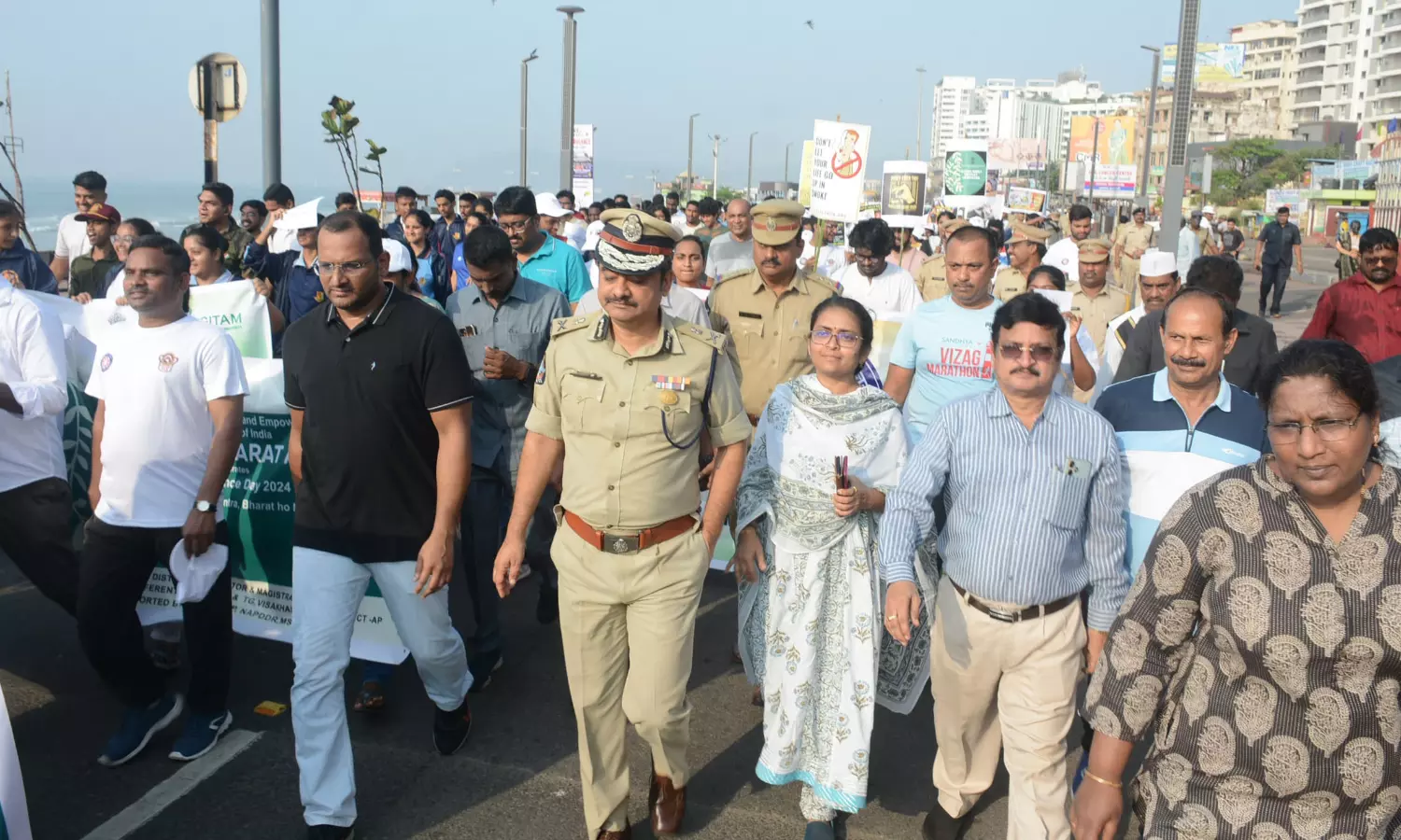 Rally against drug abuse in Vizag