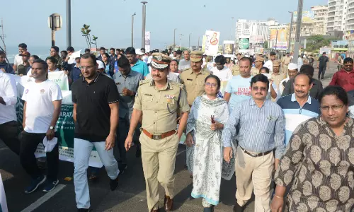 Rally against drug abuse in Vizag
