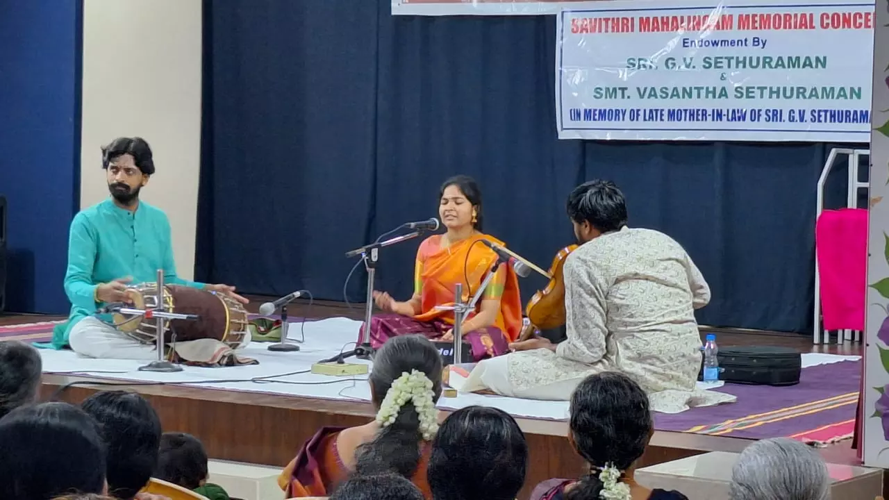 Hyderabad: An evening with Pushkala, Jagannathan Hyderabad: An evening with Pushkala, Jagannathan