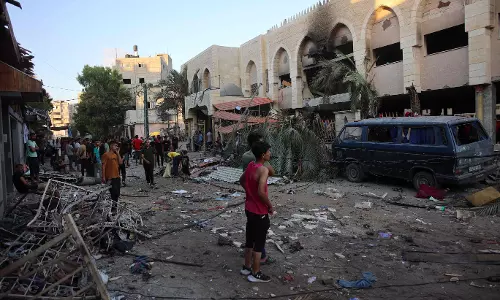 Israel faces anger over Gaza school strike rescuers say killed 93 Israel faces anger over Gaza school strike rescuers say killed 93