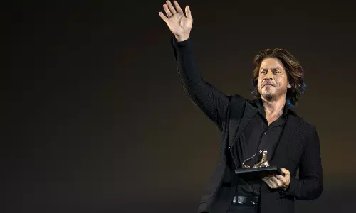 Shah Rukh Khan receives lifetime achievement award at Locarno Film Festival