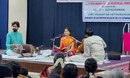 Hyderabad: An evening with Pushkala, Jagannathan