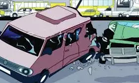 Hyderabad: Four Injured in Crash Involving Speeding Car and Lorry