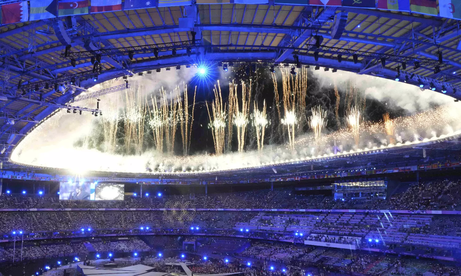 Paris Olympics concludes with a final star-studded show Paris Olympics concludes with a final star-studded show