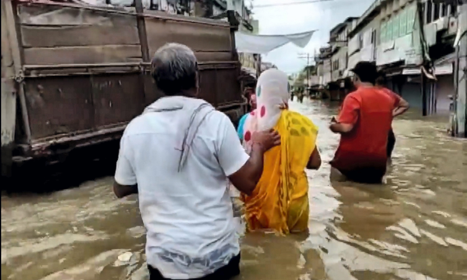 Incessant rain affects life in several Rajasthan districts Incessant rain affects life in several Rajasthan districts
