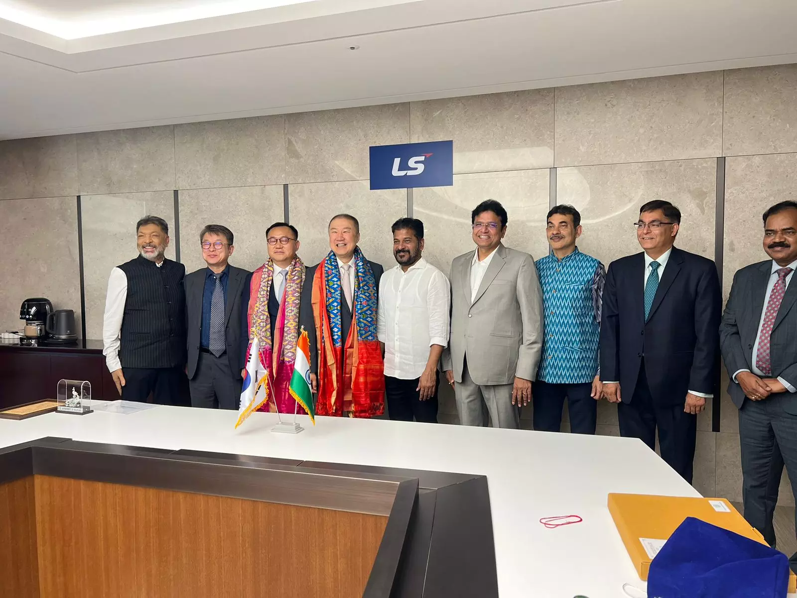 CM Revanth Reddy Engages in Promising Talks with Korean Industry Leaders CM Revanth Reddy Engages in Promising Talks with Korean Industry Leaders