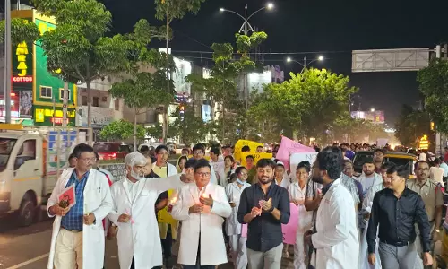 Telangana Doctors Protest in Karimnagar, Call for Enhanced Safety After Kolkata Tragedy
