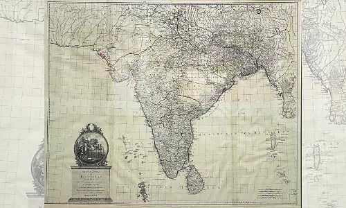 Unveiling the past via maps