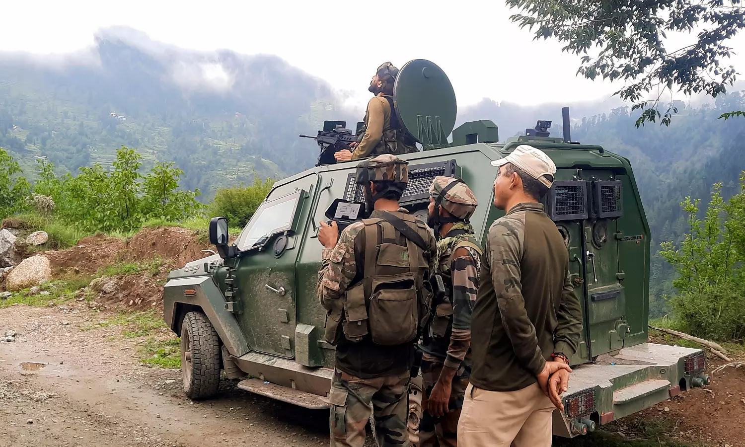 J&K: Security forces engage terrorists in ongoing Udhampur operation