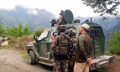 J&K: Security forces engage terrorists in ongoing Udhampur operation J&K: Security forces engage terrorists in ongoing Udhampur operation