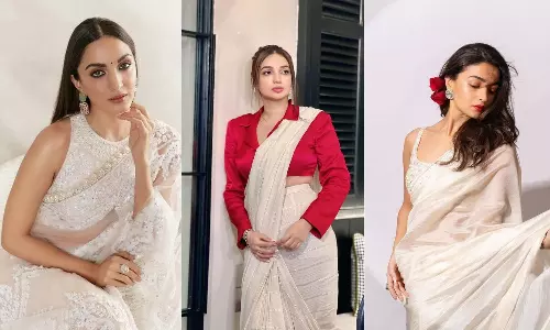 Deepika to Kiara: Saree Draping Tips From Bollywood Actresses Deepika to Kiara: Saree Draping Tips From Bollywood Actresses
