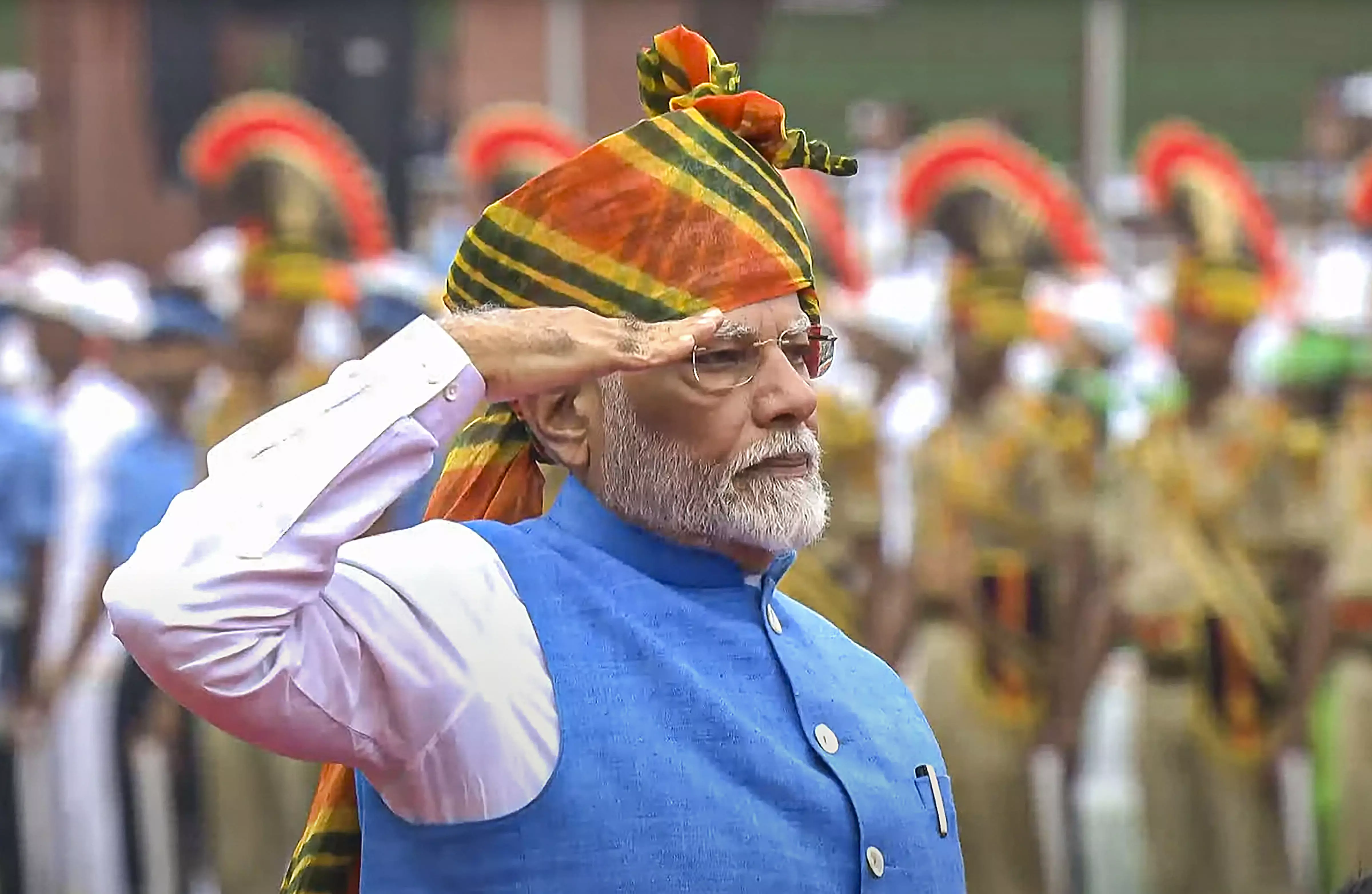 78th I-Day: Modi becomes PM to hoist tricolour for third highest time 78th I-Day: Modi becomes PM to hoist tricolour for third highest time