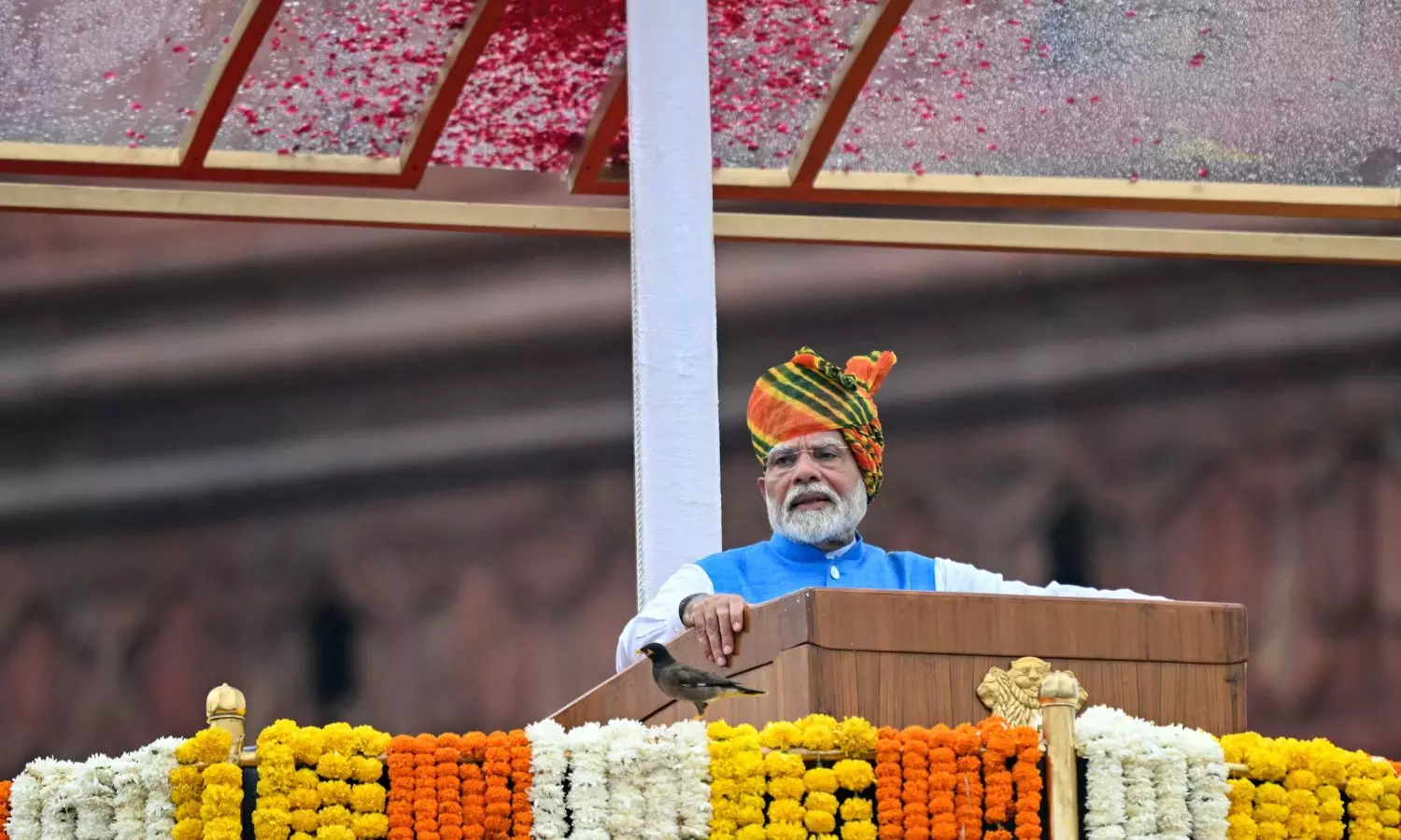 Modi delivers longest ever I-Day speech by an Indian PM