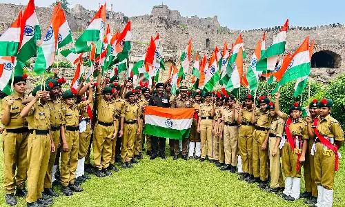 1 (T) Armoured Squadron NCC, Secunderabad Joins Har Ghar Tiranga Celebration 1 (T) Armoured Squadron NCC, Secunderabad Joins Har Ghar Tiranga Celebration