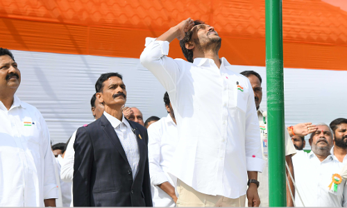 Andhra Pradesh: YSRC celebrates Independence Day