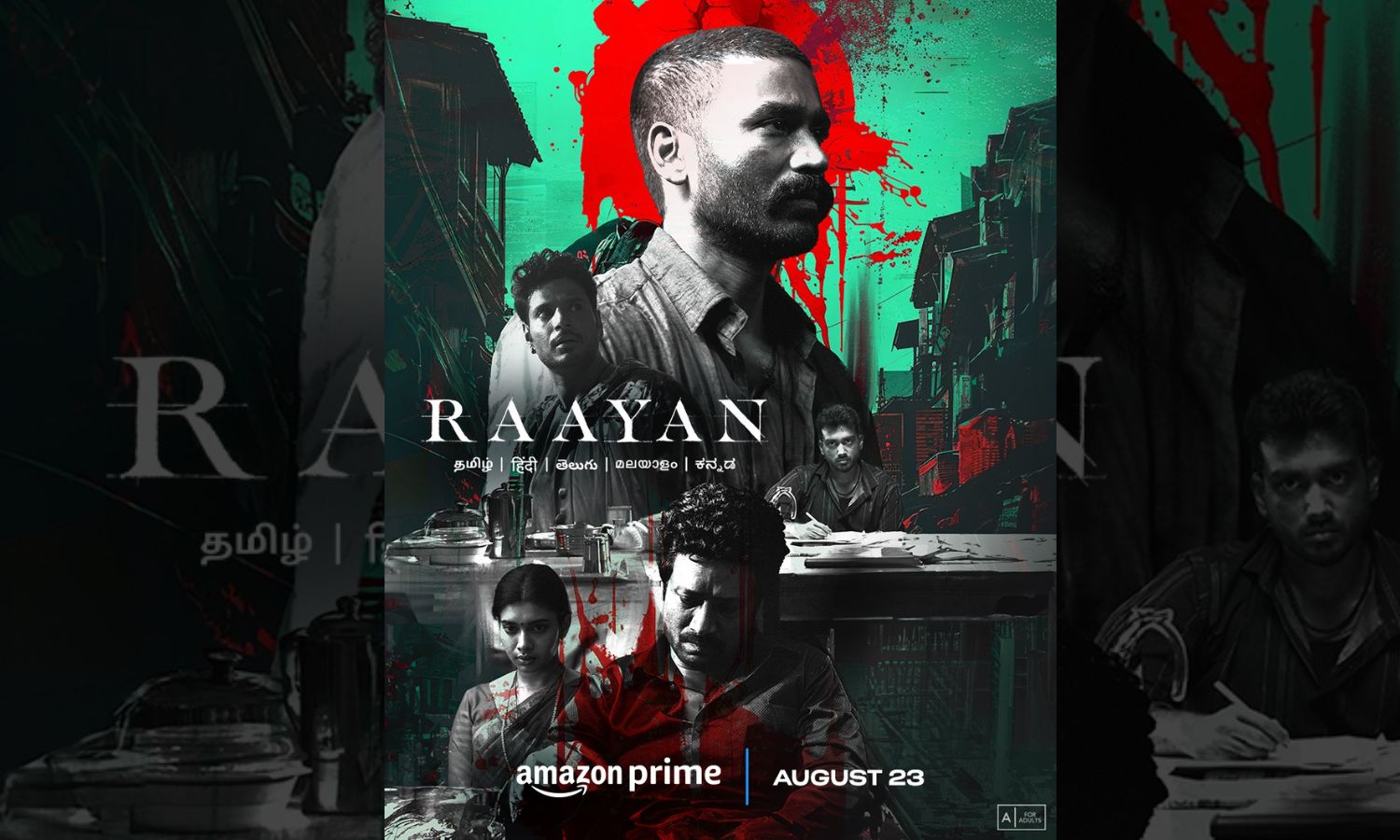 Raayan Frame Dhanush's Raayan OTT Release Date Confirmed
