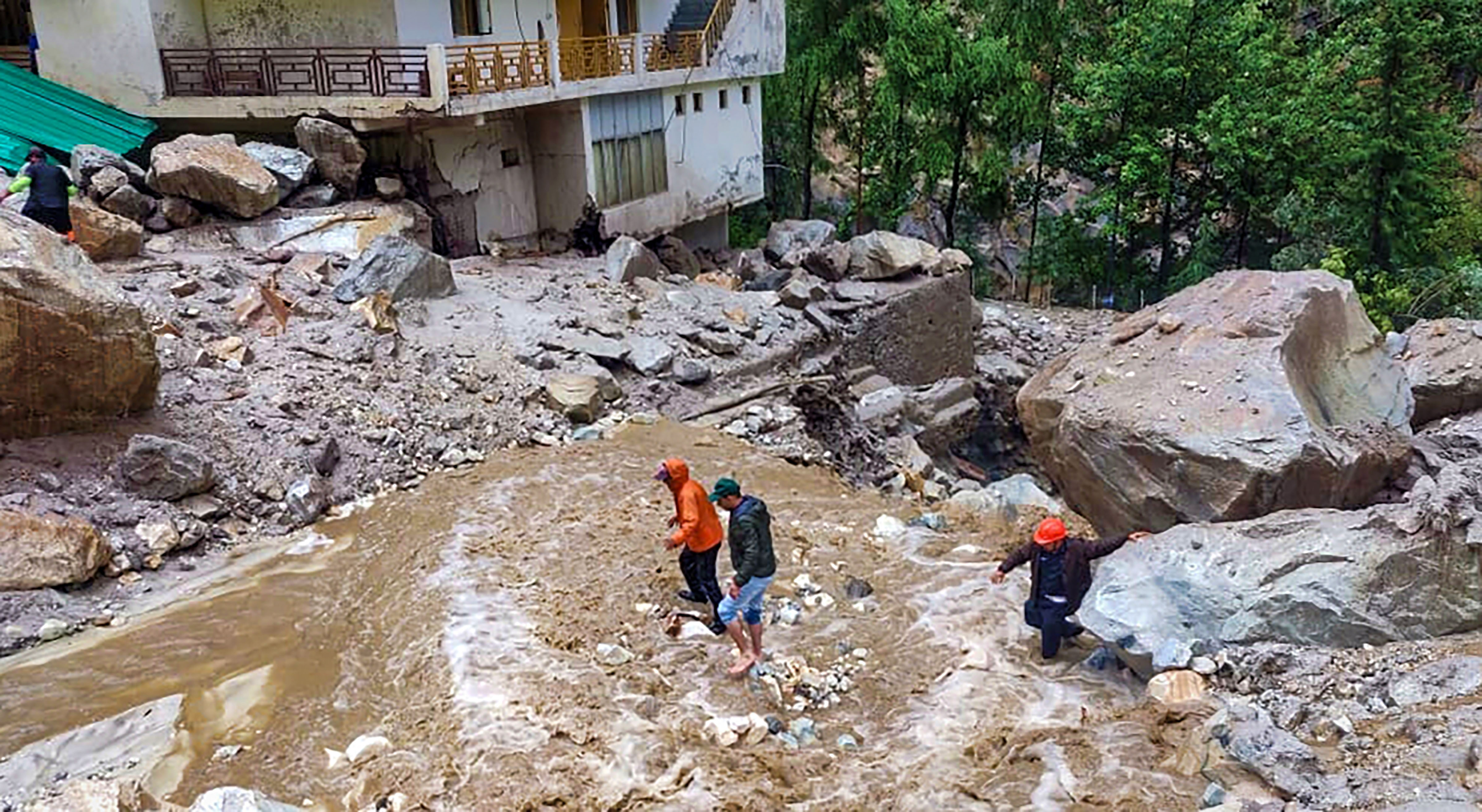 Himachal flash floods toll hits 32 Himachal flash floods toll hits 32