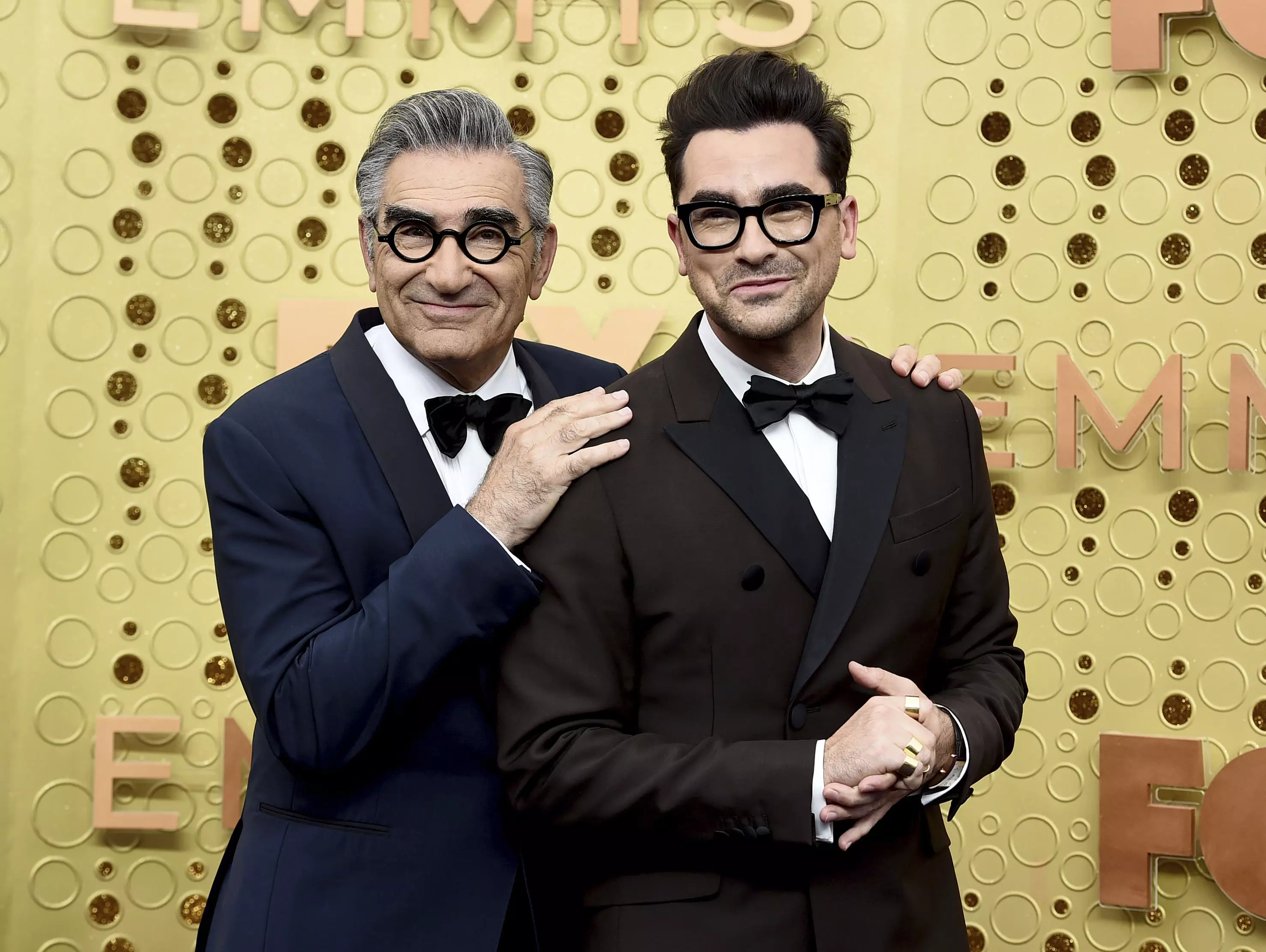 Eugene Levy and Dan Levy will make history as the first fatherandson