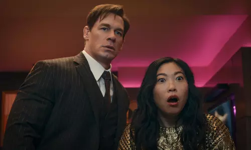 John Cena gets candid working with Awkwafina for the first time in Prime Video’s Jackpot! John Cena gets candid working with Awkwafina for the first time in Prime Video’s Jackpot!
