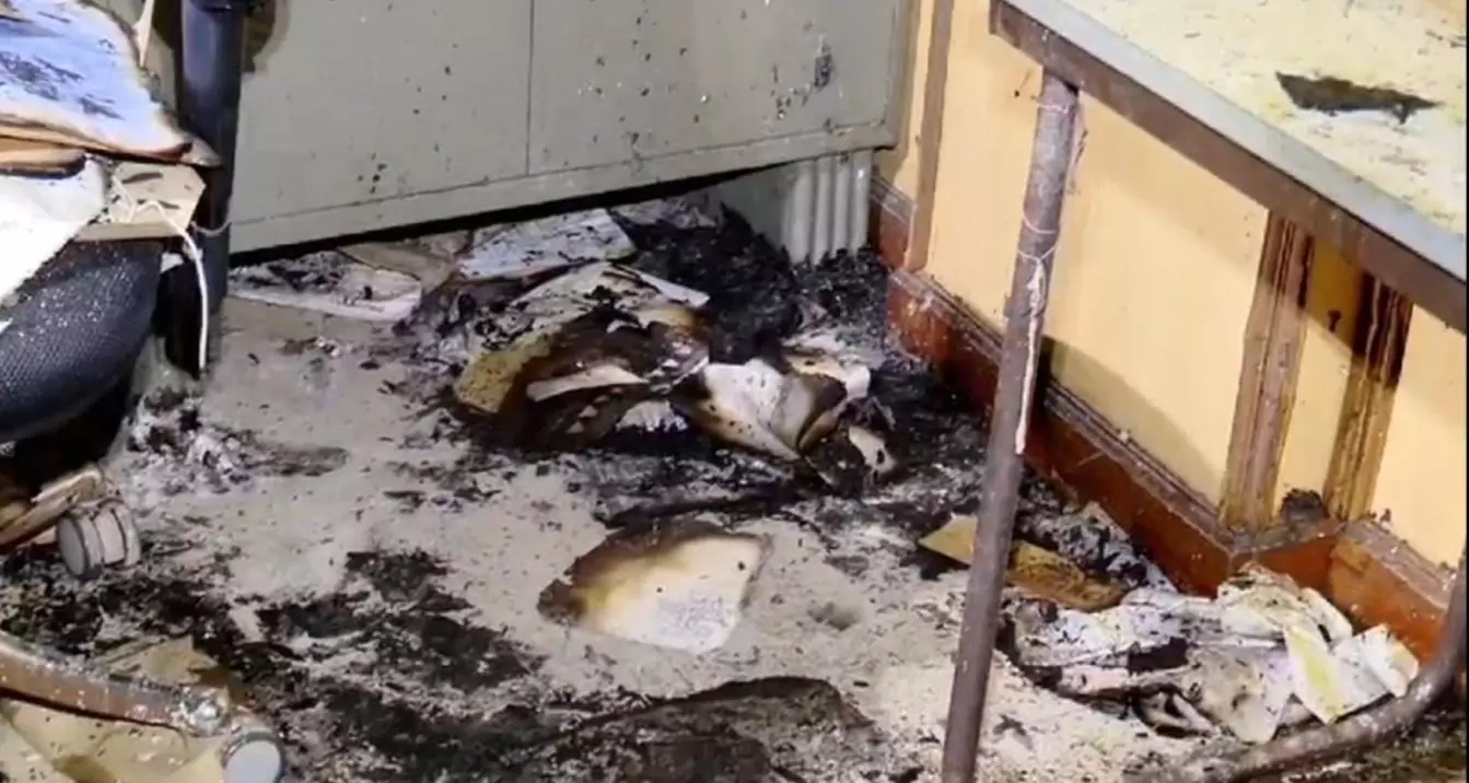 Fire at Tirumala DE Office, Partial Damage to Records