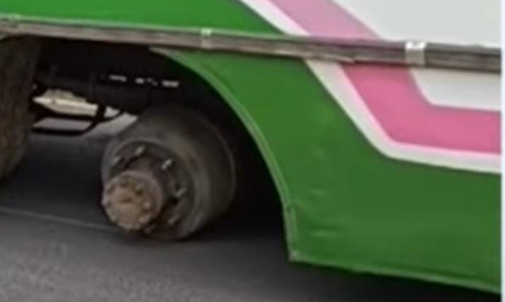 RTC Bus with 72 Passengers Escapes Major Crash in Jagtial