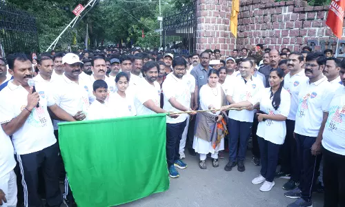 Warangal Police Lead 4K Run to Raise Awareness on Drug Dangers Among Youth