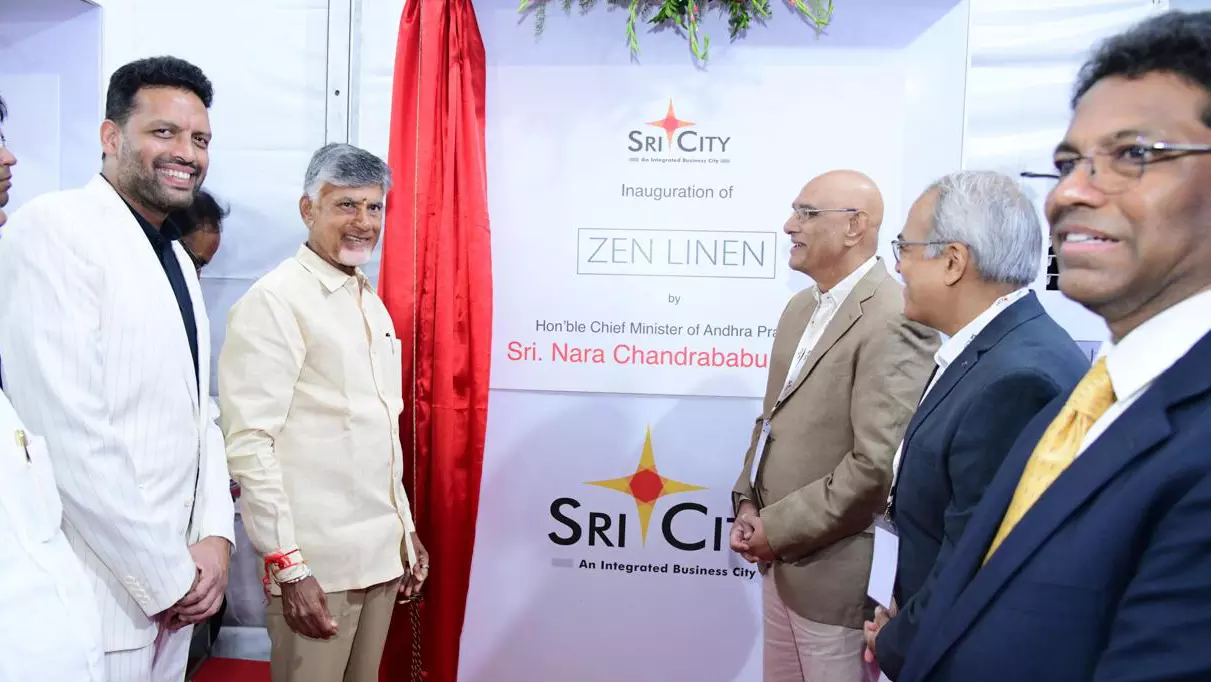 Naidu Launches 8 New Companies in Sri City Naidu Launches 8 New Companies in Sri City