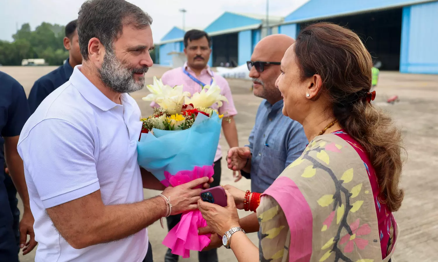 Rahul Gandhi meets family of Dalit man killed in Raebareli, says will ensure justice