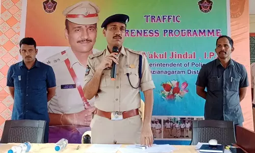 Vizianagaram Cops Launch Road Safety Campaign for Auto Drivers