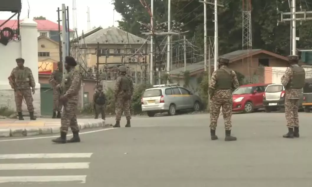 Security tightened in Srinagar ahead of Rahul, Kharges meeting with Congress workers Security tightened in Srinagar ahead of Rahul, Kharges meeting with Congress workers