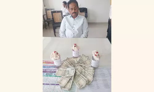 TGSPDCL Saroornagar DE in ACB net