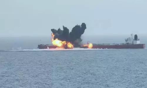 French Destroyer Rescues 29 Mariners from Oil Tanker Stricken in Red Sea Attacks by Yemen Rebels