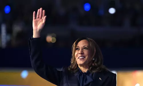 Kamala Harris accepts Democratic presidential nomination