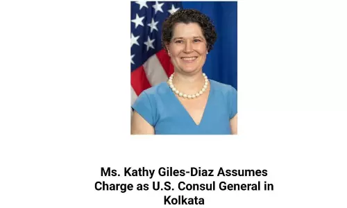 Kathy Takes Over as US Consul General in Kolkata