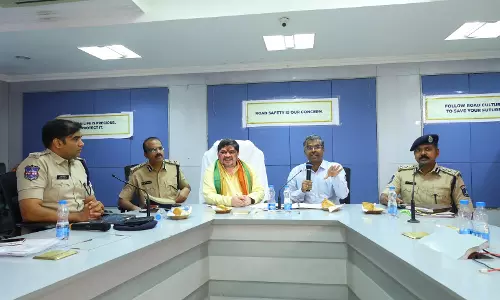 Ponnam Reviews Road Safety Measures