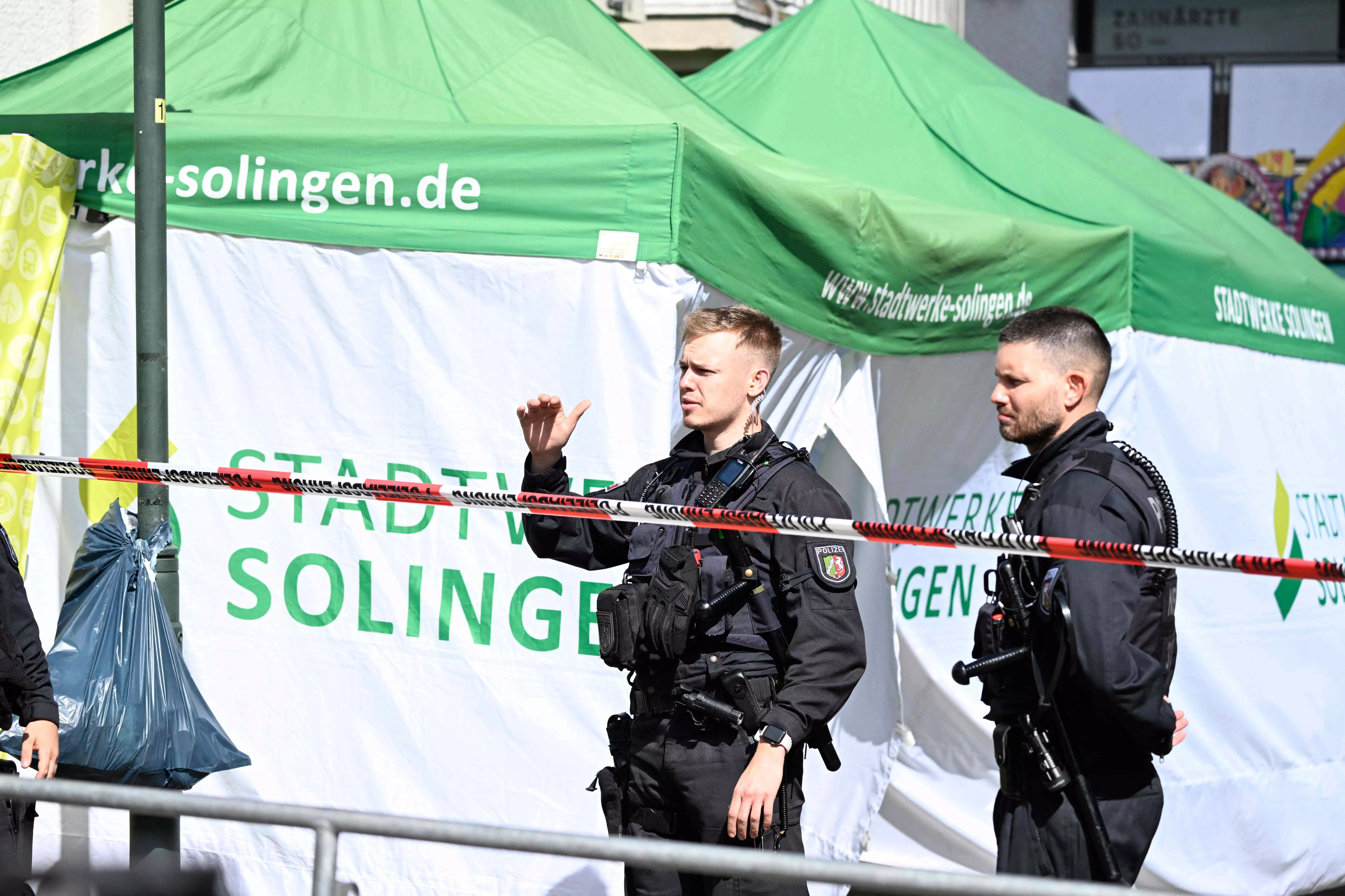 Islamic State group claims responsibility for knife attack in Solingen, Germany that killed 3 Islamic State group claims responsibility for knife attack in Solingen, Germany that killed 3