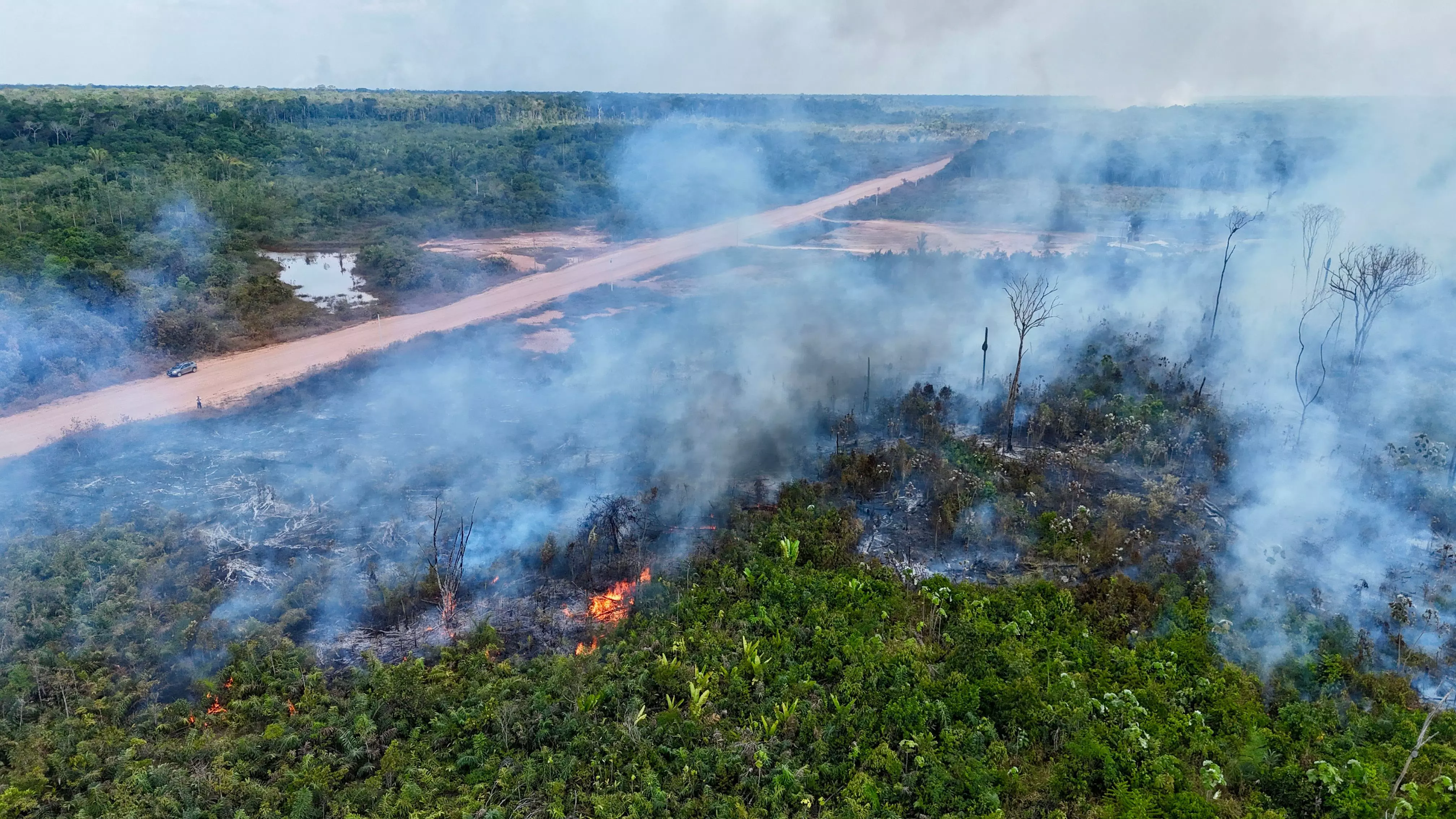 Wildfires in Brazil leave at least 2 dead Wildfires in Brazil leave at least 2 dead
