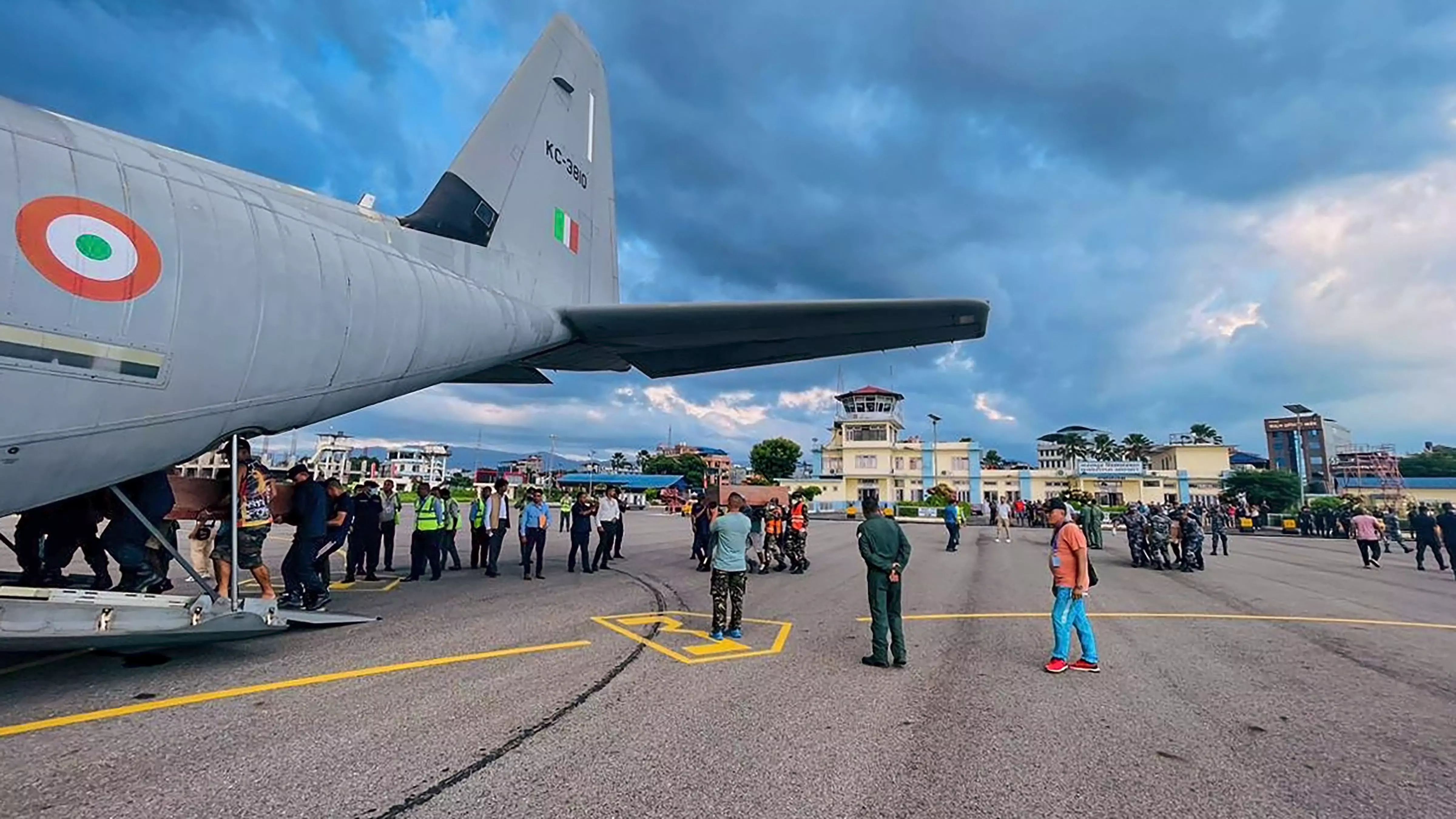 IAF plane brings back bodies of 25 pilgrims killed in Nepal accident IAF plane brings back bodies of 25 pilgrims killed in Nepal accident