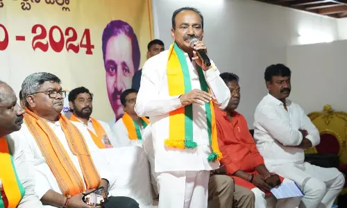 Etala Says He Has No Other Work, Except Party Work