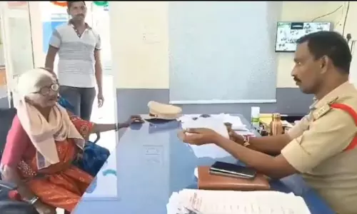 85-yr-old Mother Complains Against Sons in Karimnagar