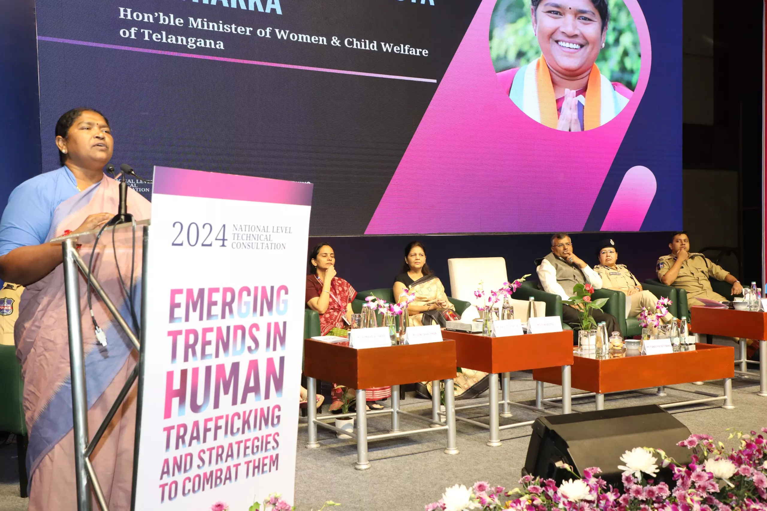 Seethakka calls for eradicating drug addiction and trafficking Seethakka calls for eradicating drug addiction and trafficking