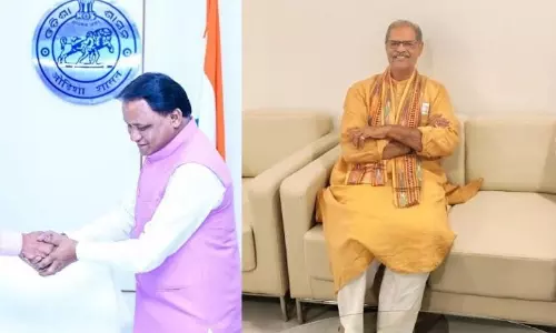 Naveen Jindal Meets Odisha CM Mohan Majhi and Dy CM KV Singdeo