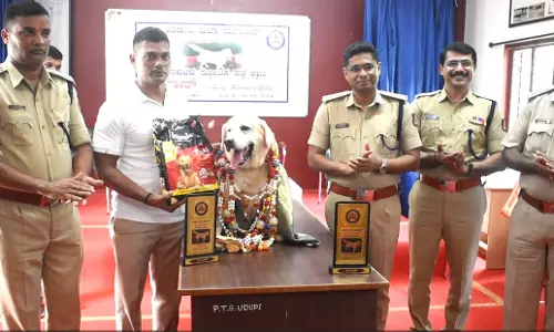 Karnataka: Police dog Icon retires from service