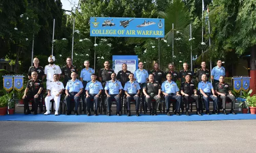 Air Marshal Vohra Urges Defence Officers To Stay Updated
