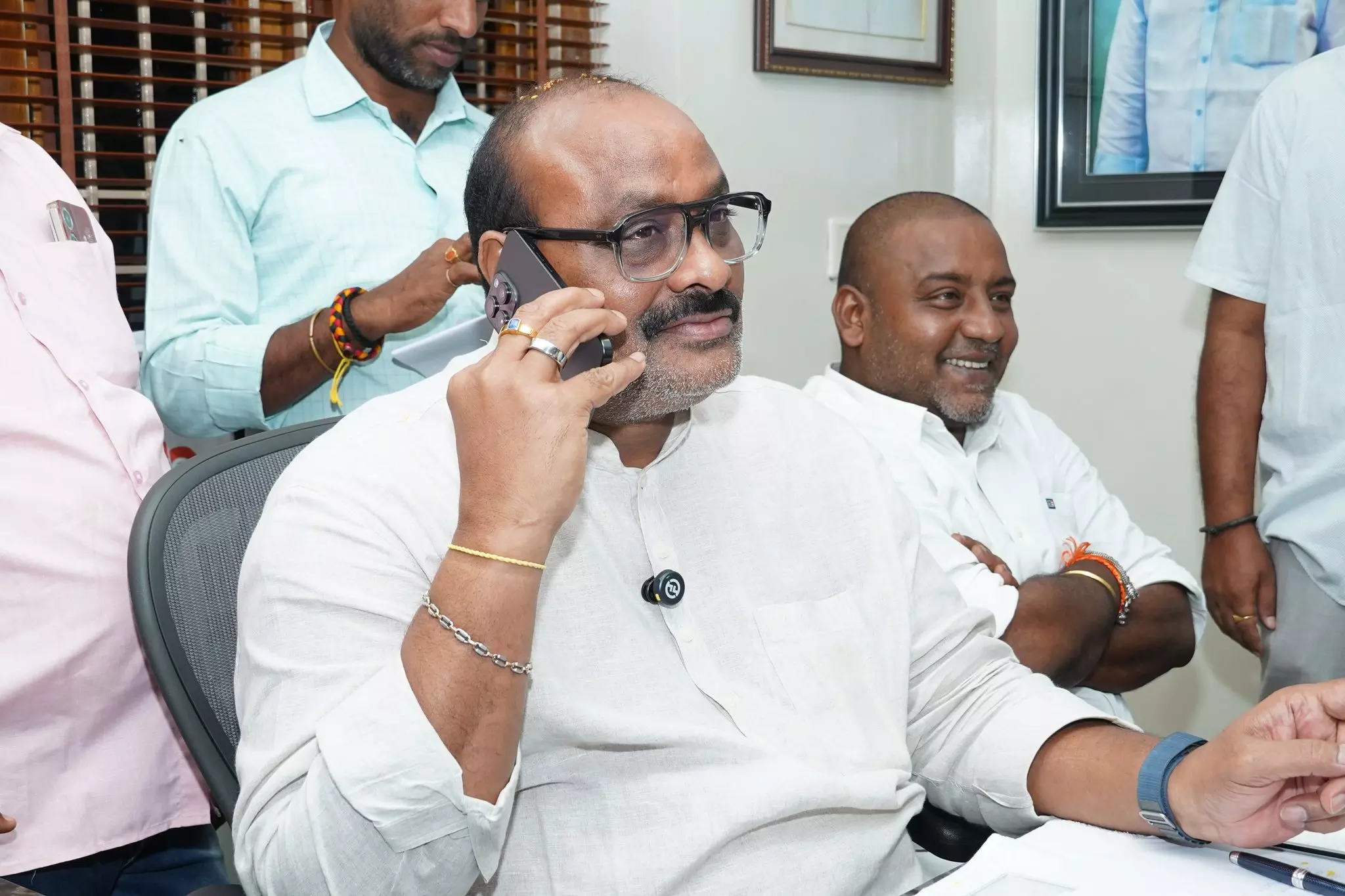 Atchannaidu Directs Officials To Assess Crop Damage Atchannaidu Directs Officials To Assess Crop Damage